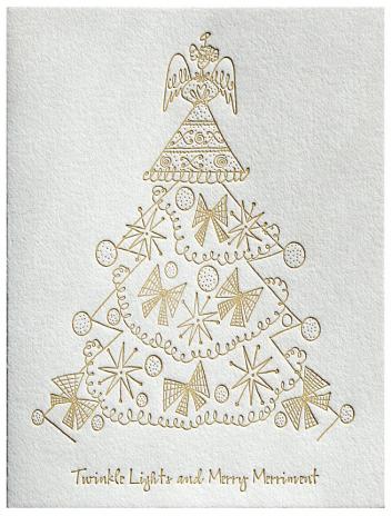 Twinkle Lights Holiday Card