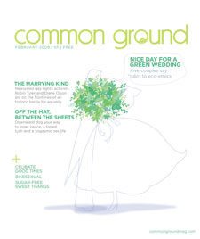 Common Ground Cover Feb 2009 Issue Common Ground SF Mag