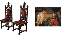 Renting Prop Chairs for a Vintage Wedding