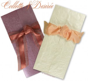 Collette + Desiree Wedding Invitations with French Flair