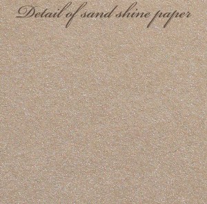 wedding_invitations_sand_detail Closeup of the Storybook Wedding Invitations paper