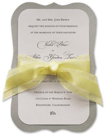 Dolly Wedding Invitations