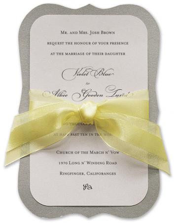 Dolly Wedding Invitations