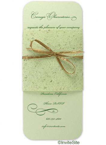 Eggnog Holiday Invitation