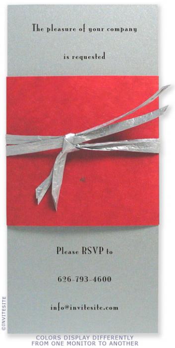 Holly Berries Invitation