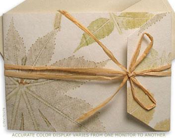 Leaf Wedding Invitations