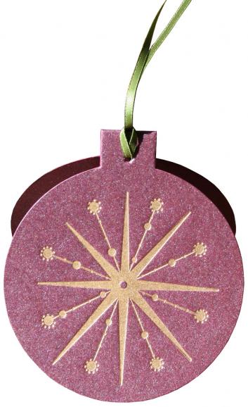 Wine Ornament Card