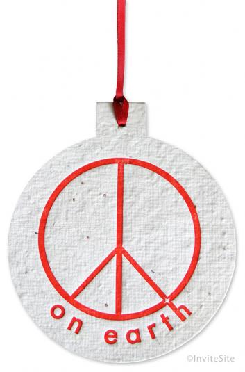 Peace On Earth Holiday Card