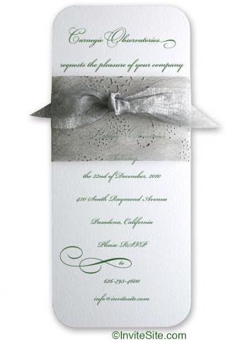 Rhapsody Holiday Invitation