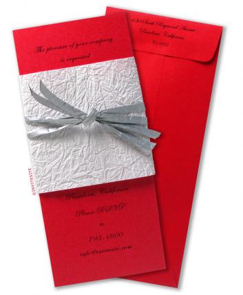 Wintry Holiday Invitation