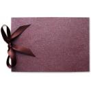 Chocolate Plum Wedding Invitations